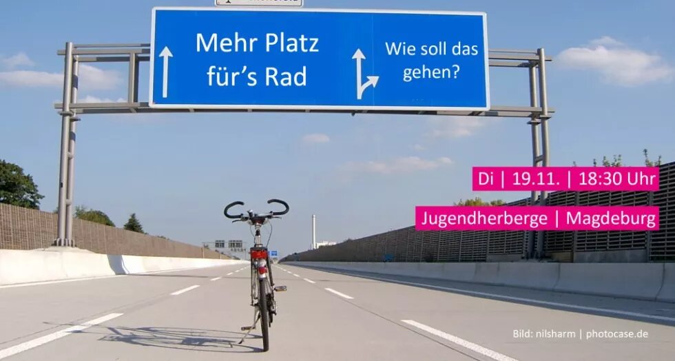 Fahrrad auf Straße